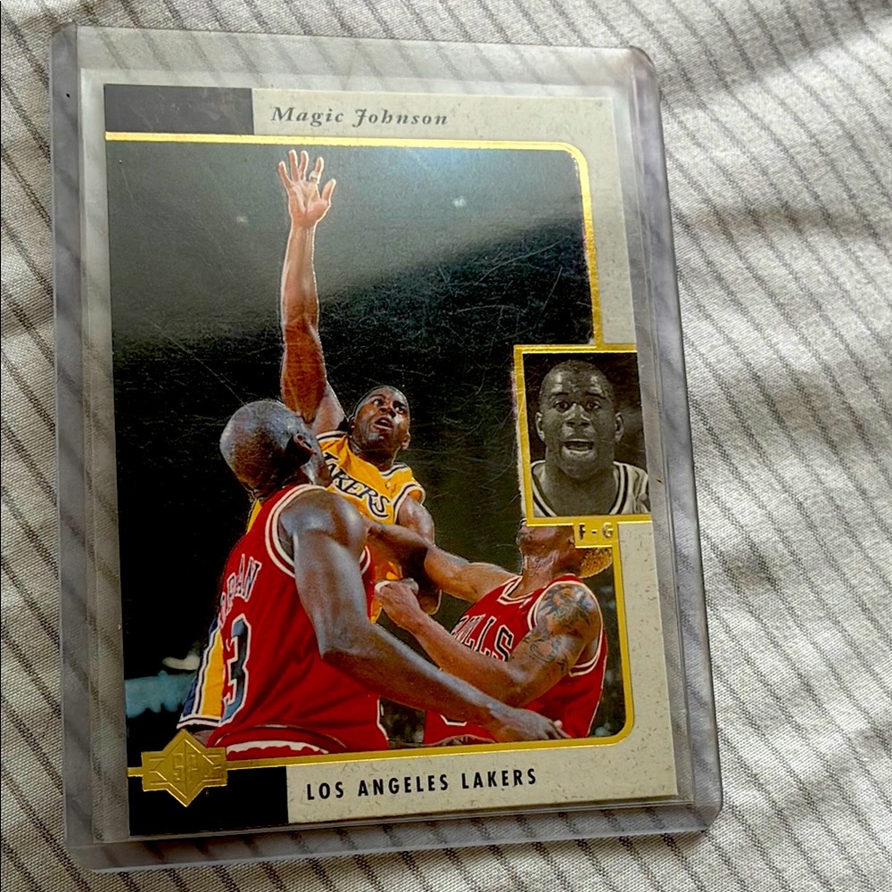Magic Johnson Basketball Trading Card